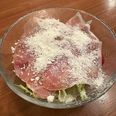 スペイン産生ハムのサラダ
