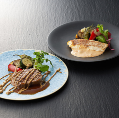 新潟グランドホテル フランス料理レストラン ベルビューのコース写真