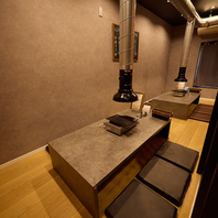 シーンによってお席の雰囲気もお楽しみいただけます◎