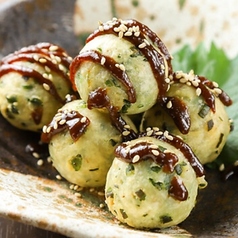 もちもちニラボール くるみ味噌だれ