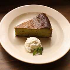 午後の抹茶バスクチーズケーキ