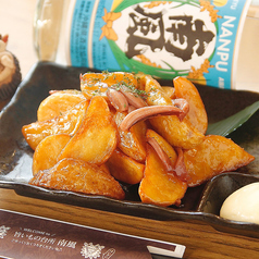 イカの塩辛ポテト