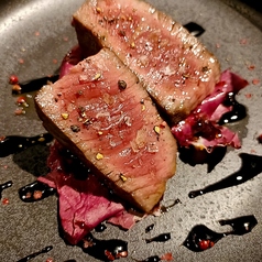 黒毛和牛ランプ肉のタリアータ