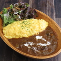 料理メニュー写真&nbsp;オムハヤシ ガーリックライス