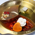 料理メニュー写真 辛楽川3色スープ