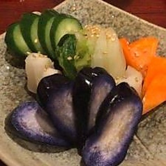 漬物盛り合わせ