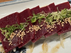 くじらハツ刺身