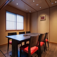 和食屋ならではのシーンに合わせたお席もご用意