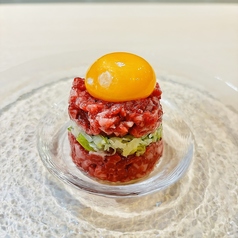 和牛ねぎ塩ユッケ