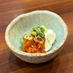 チャンジャクリームチーズ