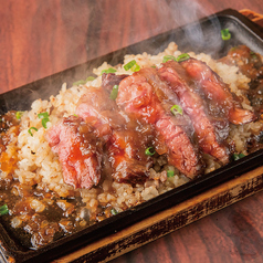 ビフテキガーリックライス