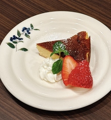 紅茶のバスクチーズケーキ