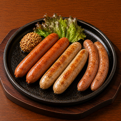 焼きウインナーの盛り合わせ