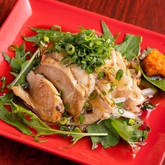 むね肉のたたき 葱ぶっかけ