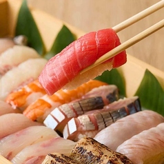 全席扉付き完全個室　3時間飲み放題　直送鮮魚×和牛すき焼き　ギントロ湯島店のコース写真