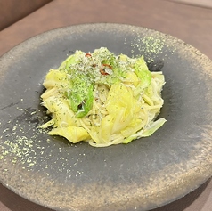 しらすと春キャベツのペペロンチーノ