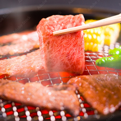 A5ランクの黒毛和牛 炭火焼肉&ホルモン スタミナ 上野店の写真