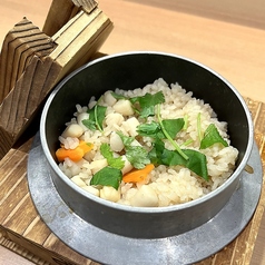 帆立小柱の釜めし