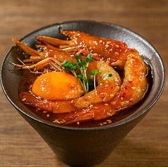 赤海老のユッケ