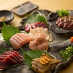 【刺身盛り合わせ3種1080円】