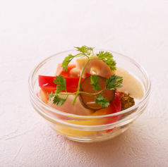 自家製彩り野菜のピクルス