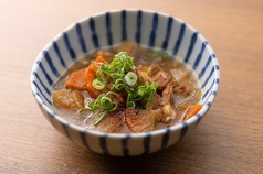 たなぼた牛モツ味噌煮込み