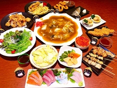 十勝ぽんぽこ酒場のコース写真
