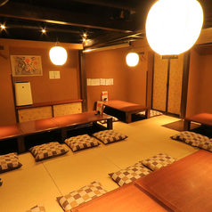 ◆ご予約はお電話にて◆個室はお座敷です。ゆったりお寛ぎください。
