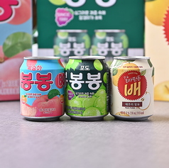 アルコール以外も韓国のドリンクが充実