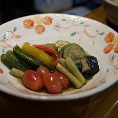 夏野菜の揚げ浸し