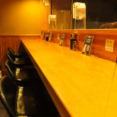 カウンター席