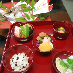 和食と名代うなぎの新見世のコース写真