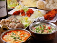 インド人シェフが腕を振るう本格インド料理をお楽しみください。