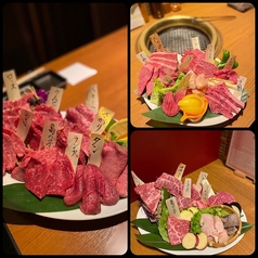 シェフお任せ お肉の盛り合わせ