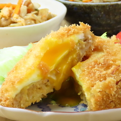 半熟玉子入りメンチカツ