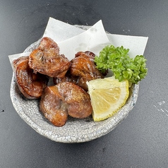 燻製砂肝の素揚げ