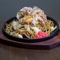 料理メニュー写真&nbsp;ミックス(豚・イカ・エビ)の焼きそば