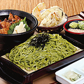 料理メニュー写真&nbsp;茶そば御膳【焼き穴子飯】
