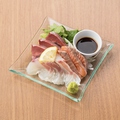 料理メニュー写真&nbsp;お造り3種盛り合わせ