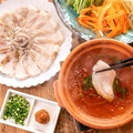 料理メニュー写真&nbsp;のどぐろのしゃぶしゃぶ －小鍋仕立て－