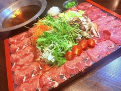 しゃぶしゃぶ居酒屋たんたんたんのコース写真