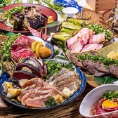 名物［藁焼き］料理は海鮮、お肉、野菜など10種類以上ご用意♪