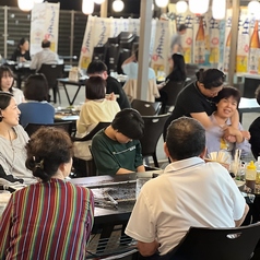 グロリア屋上ビアガーデンの雰囲気2