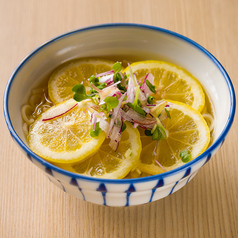 あっさり檸檬の冷やし五島うどん