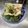 水菜とホタテのパリパリサラダ
