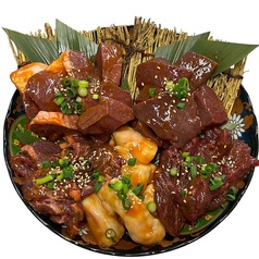 ホルモン五種盛