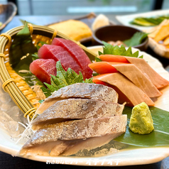 豪快！厚切り刺身３点盛り