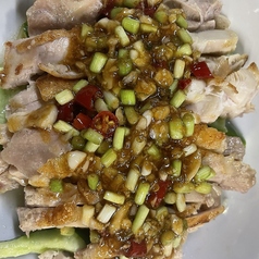 ピリ辛ねぎタレ鶏