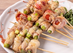 きのこ肉巻き/レタス肉巻き