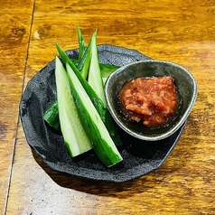 もろ味噌きゅうり